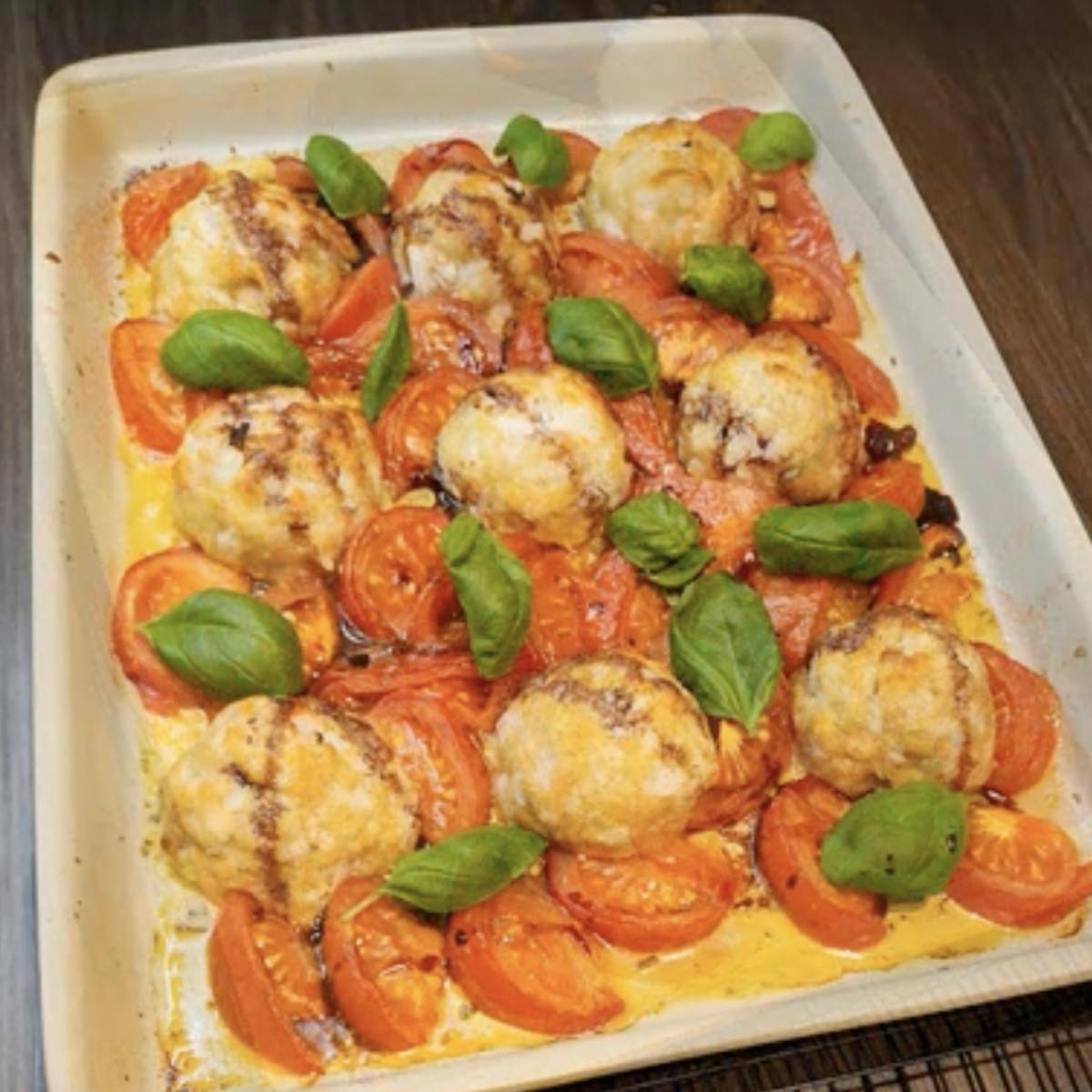 Ofenknödel aus Blumenkohl &bull; Ofenknödel aus Blumenkohl &bull; Staging e2b