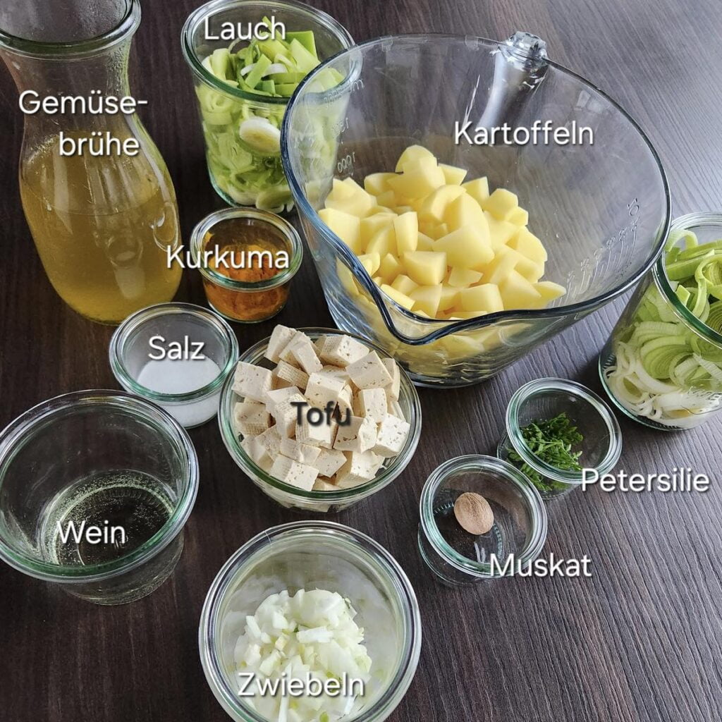time2care - rezept+ Lauch-Kartoffel-Eintopf Zutaten