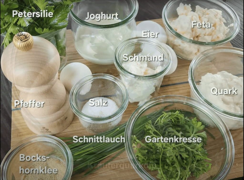 time2.care - Herb quark dip Ingredients