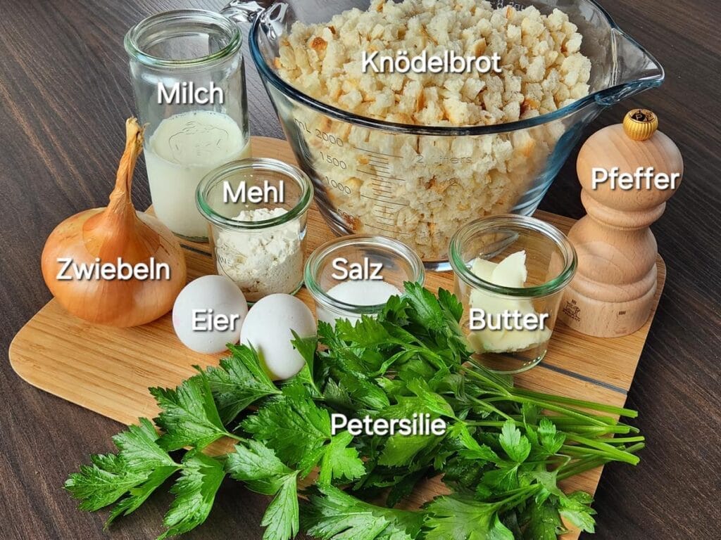 time2care bread dumplings, ingredients