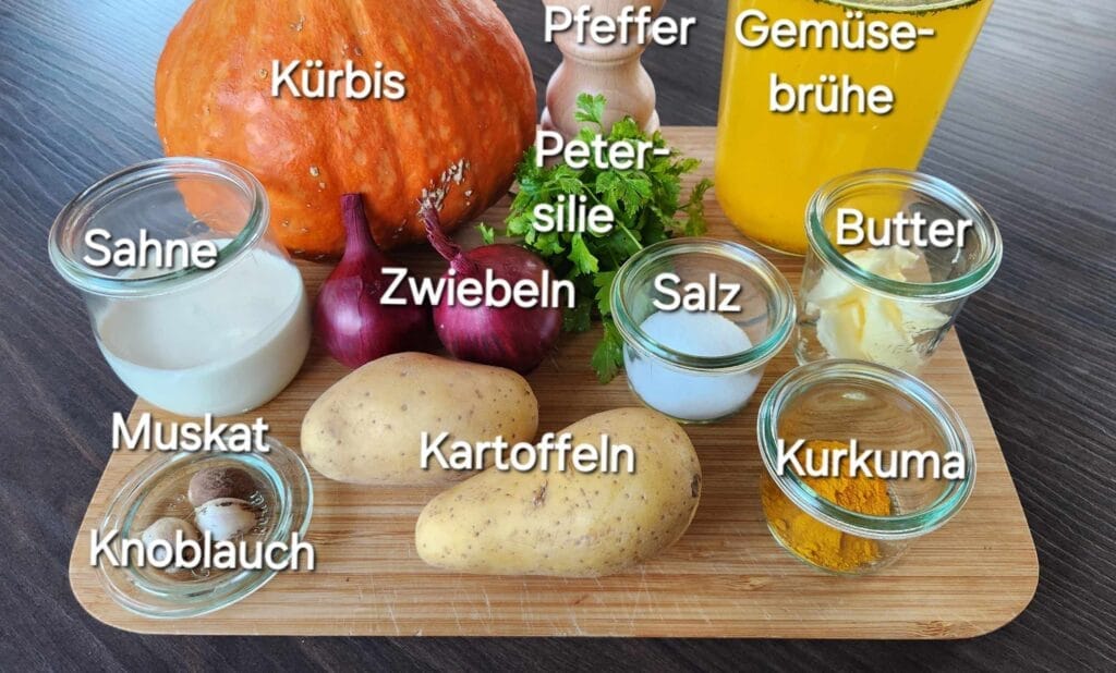 time2care - classic pumpkin soup Ingredients